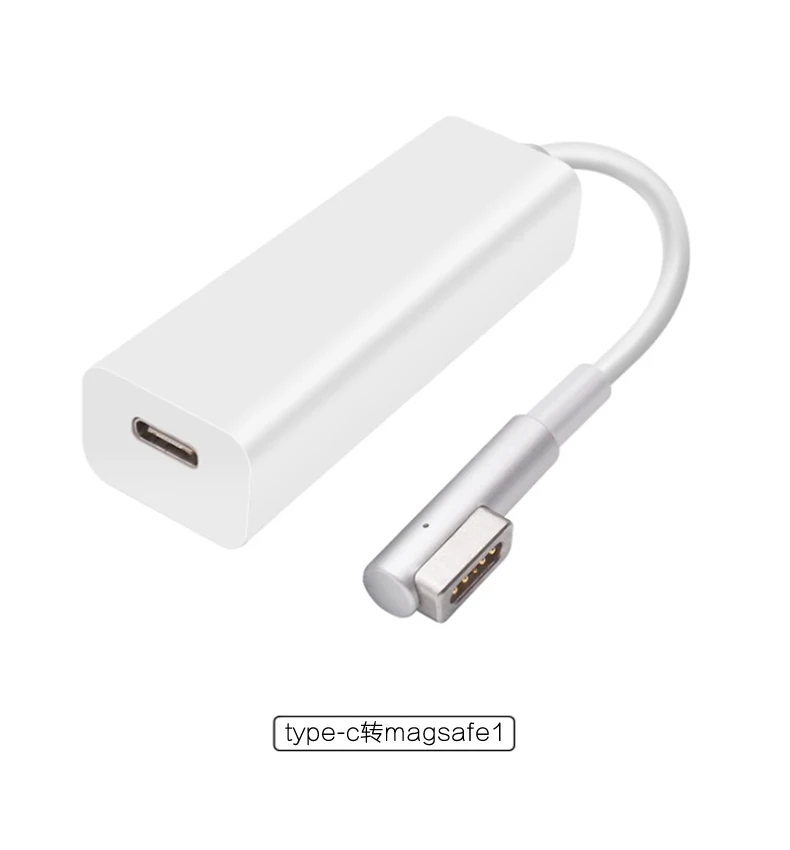 Usb 3.1 tipo c macho para magsafe 2 5pin fêmea cabo cabo adaptador conversor adequado para notebooks smartphones com USB-C portas