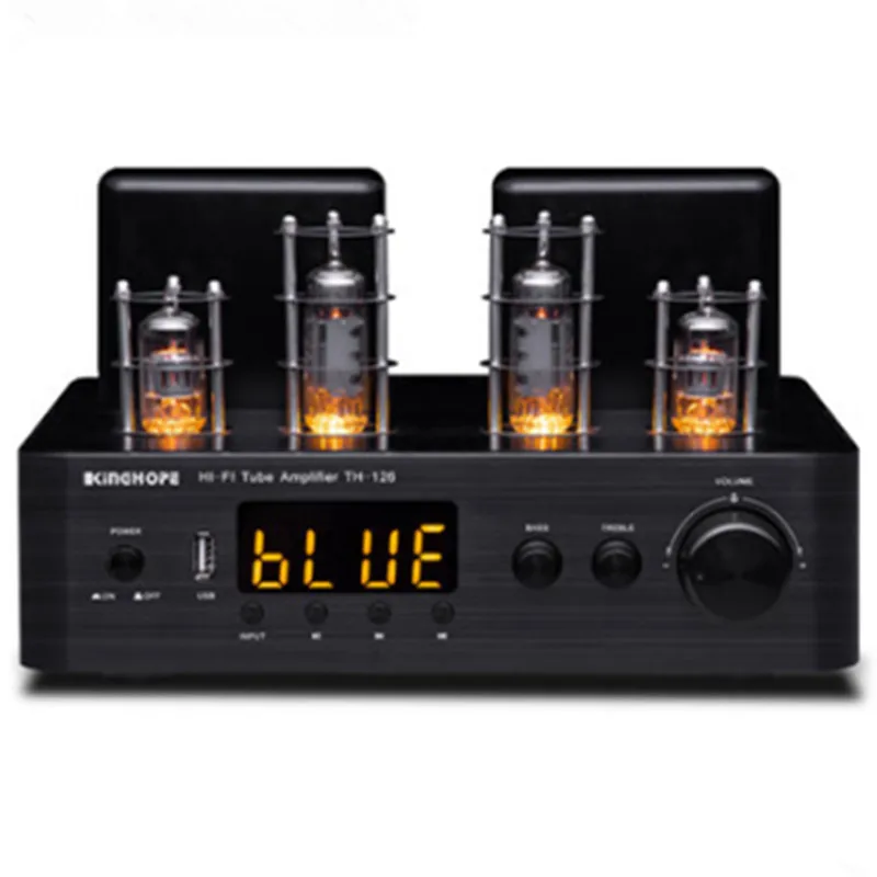 

C5198 A1941 + 6F2*2 6U1*2 tube 120W+120W TH-126 double-ring cattle Bluetooth fiber optic coaxial fever hifi home tube amplifier