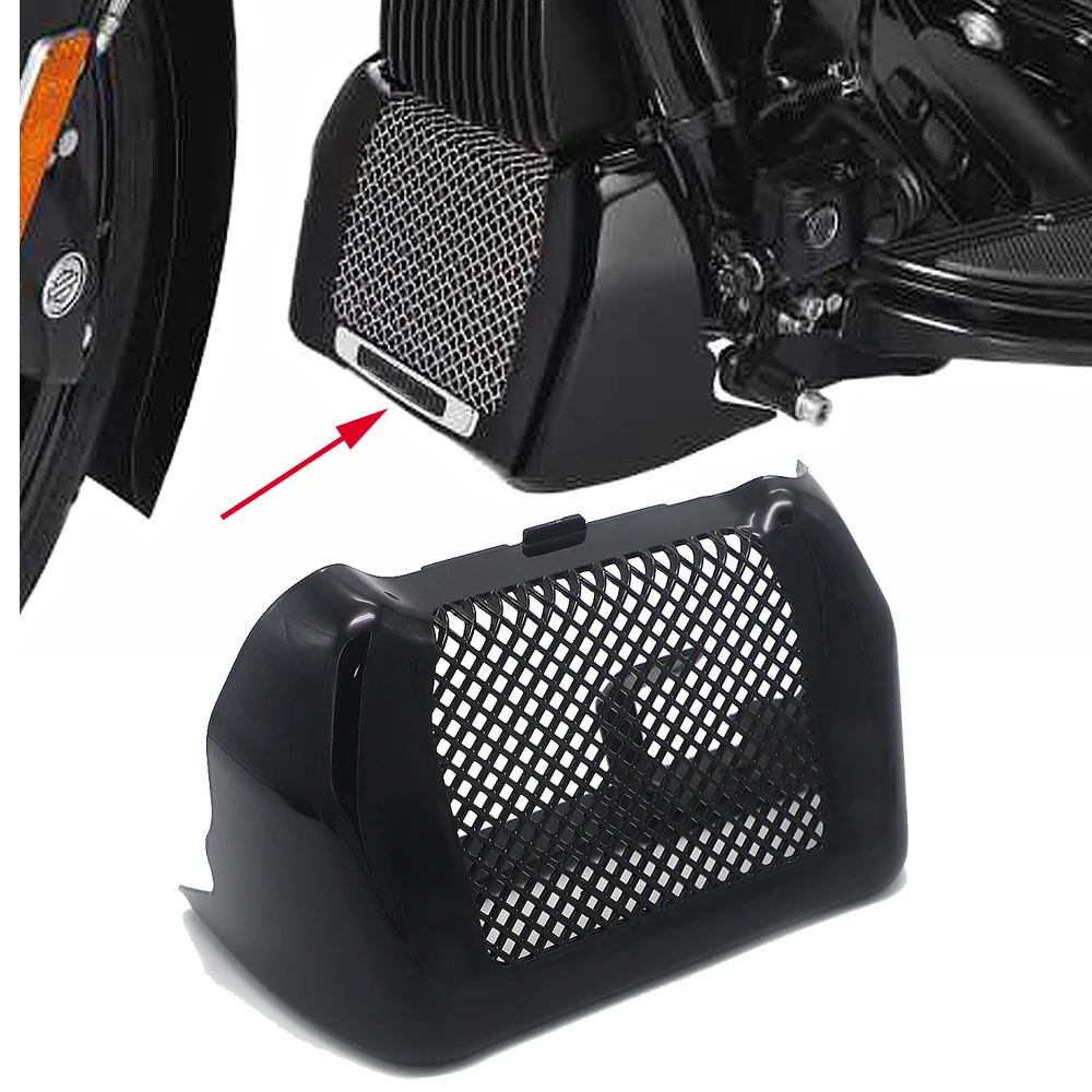 

Motorcycle For Harley Touring Road King Street Glide FLHXS FLTRX FLHR Engine Oil Cooler Cover Trim Mounting Kit 2017-2018