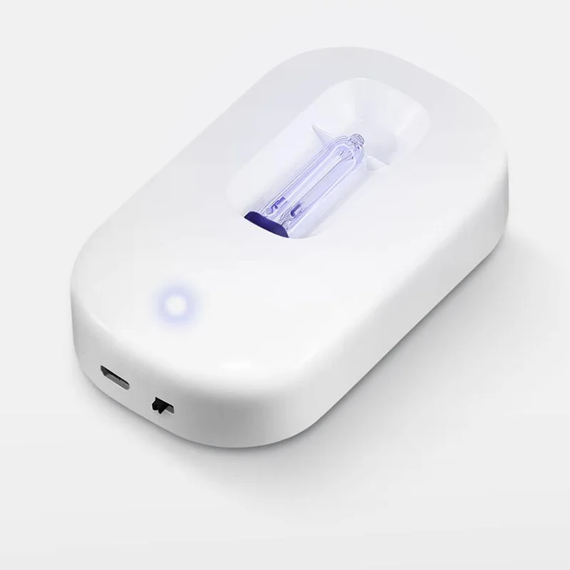 Waterproof Uv Rechargeable Uvc Germicidal Lamp + Ozone Self-sterilization Household Bathroom Disinfection And Deodorization Lamp