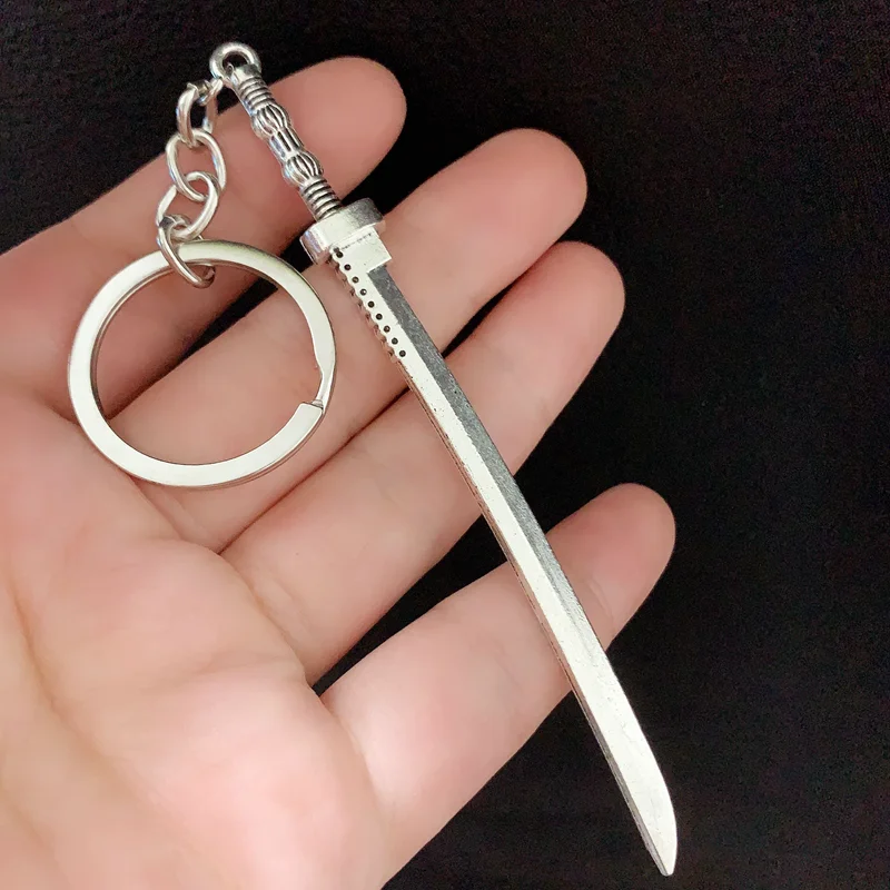 New Katana Keychain Inspired by The Walking Dead Katana 106 * 10mm Sword Sheath Car Keychain Gift Keychain