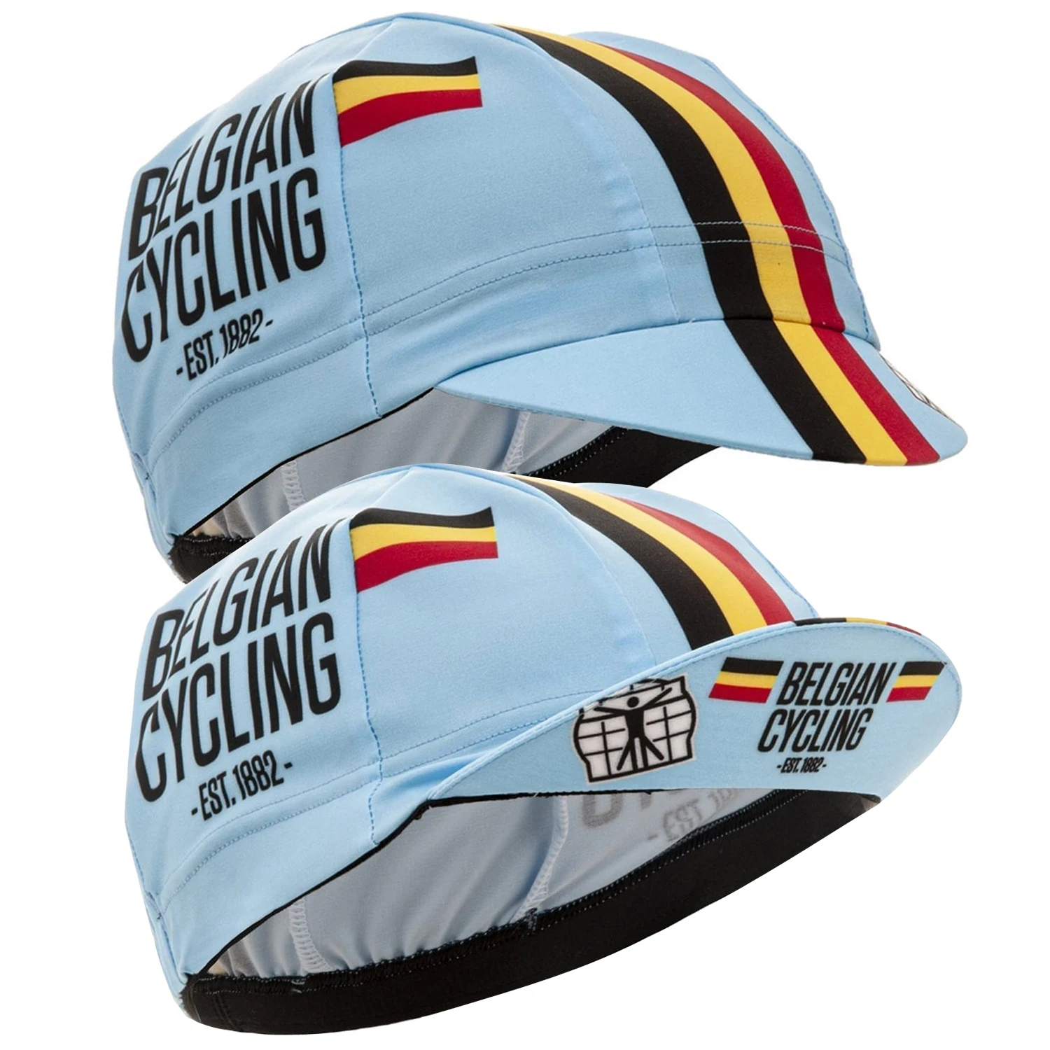 Neue Klassische Belgischen Radfahren Caps Belgien OSCROLLING Gorra Ciclismo Unisex