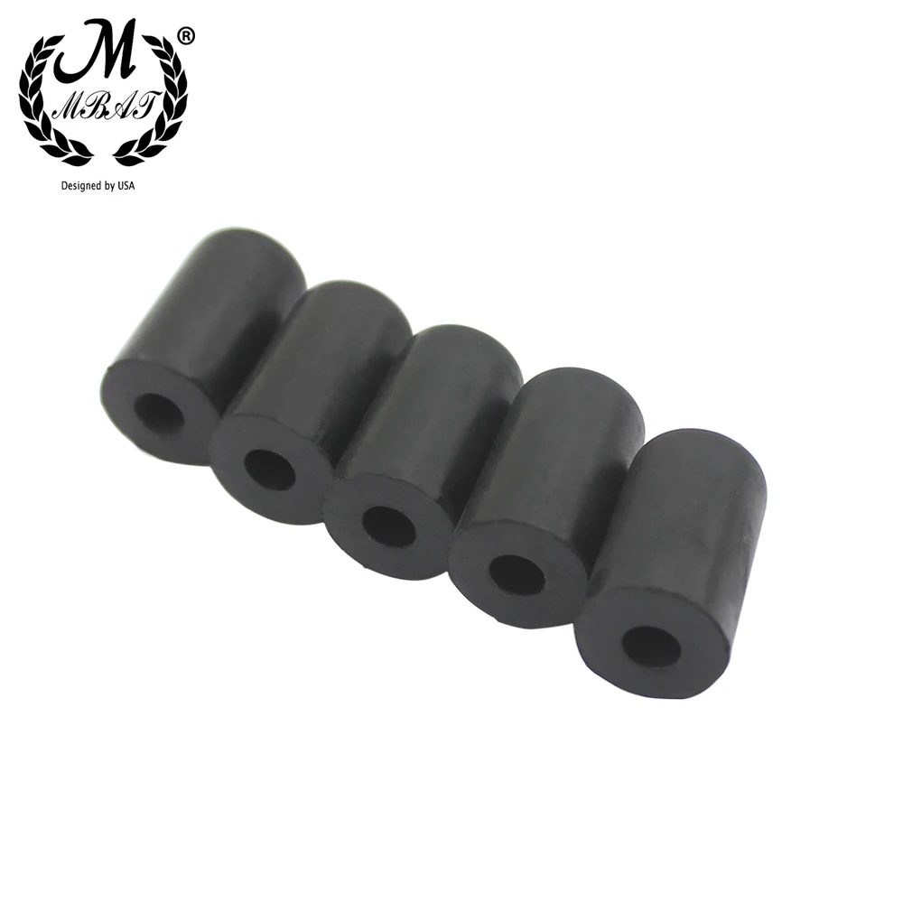 M MBAT Cello Tail Tip Cap 5 pcs Feet Support Stop Holder Non-slip Rubber Pad Stringed Instrument Accessories Music Protector