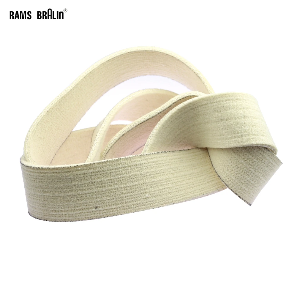 1 sztuka pas szlifierski z filcu wełnianego 533/686/762/915/1220/1600/1829/2000 x 25/50mm do polerowania lusterek rur ze stali nierdzewnej