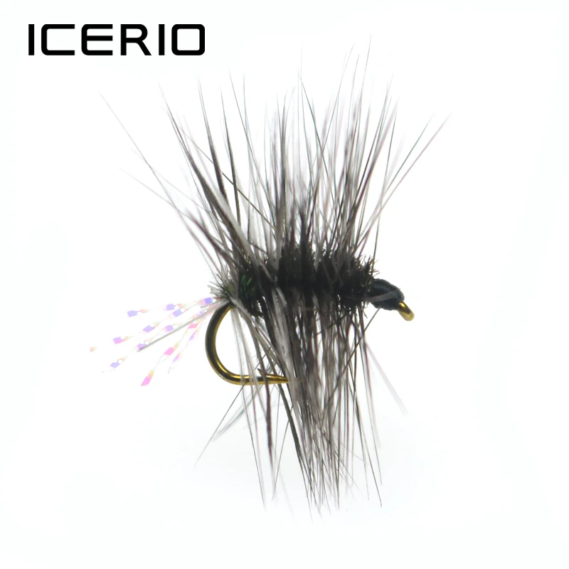ICERIO Griffith's Gnat – Mosca Seca Cuerpo Plumado Trucha