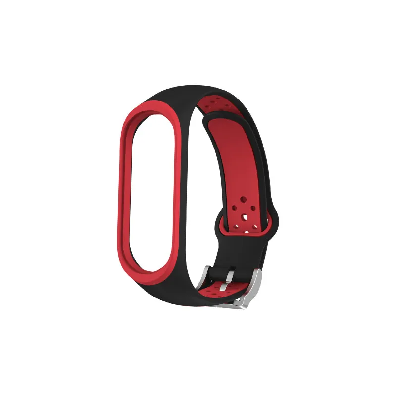 1個スポーツmiバンド3 4ストラップ手首ストラップxiaomi miバンド3スポーツシリコンブレスレットミバンド4 3 band3ブレスレット