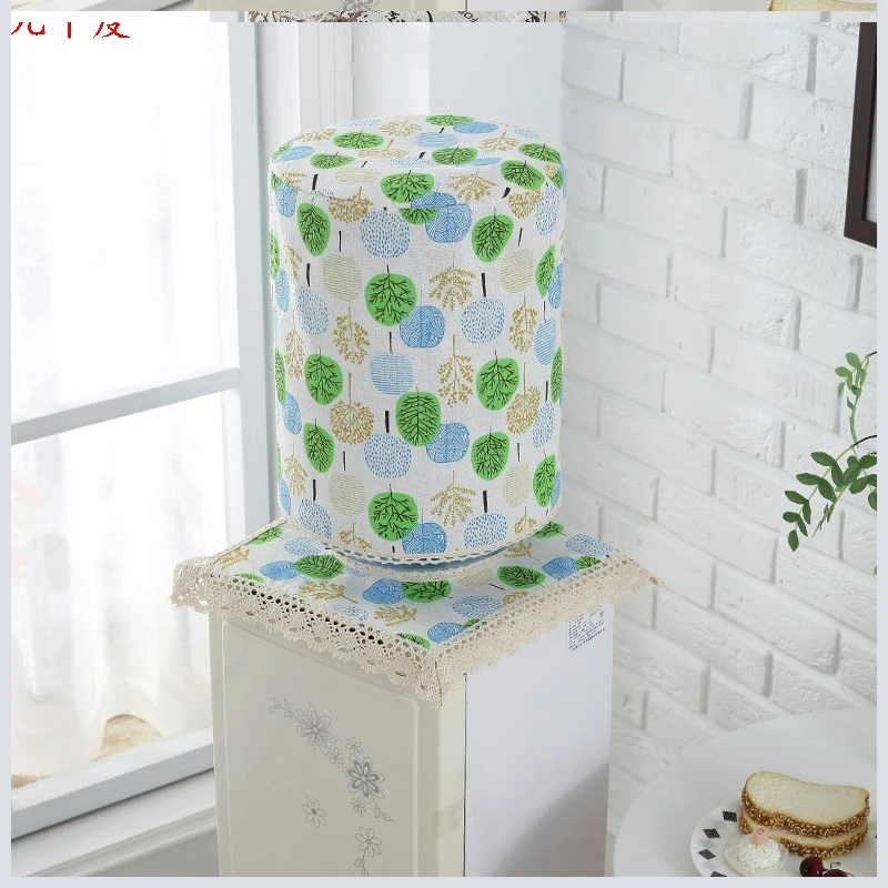 simple 18.9L standard water dispenser cover set dustproof cloth cover for water cooler barrel  home decor