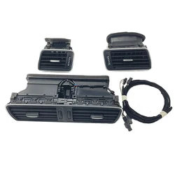 3 PCS/sets Car Center Console Air Condition Vents For Passat B6 B7 CC R36 3AB 819 701 A 3AB 819 702 A 3AD 819 728 A