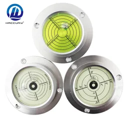 Metal Luminous Crane Heavy Industry Mechanical Spirit Level Bubble Night Vision Circular Universal Level Bubble