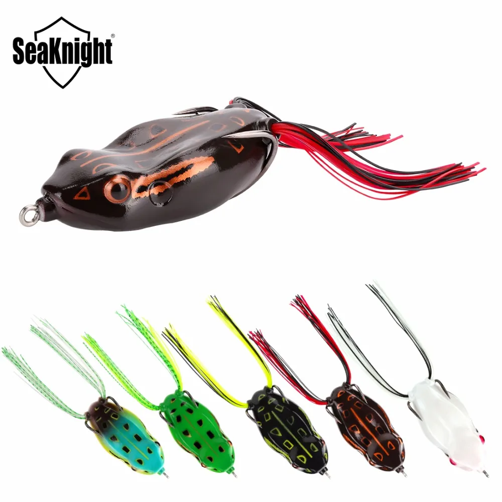 SeaKnight SK403 Mini Frogs Fishing Lure 5PCS  6.5g 45mm  water Floating Frogs Baits Rubber Fishing Lure