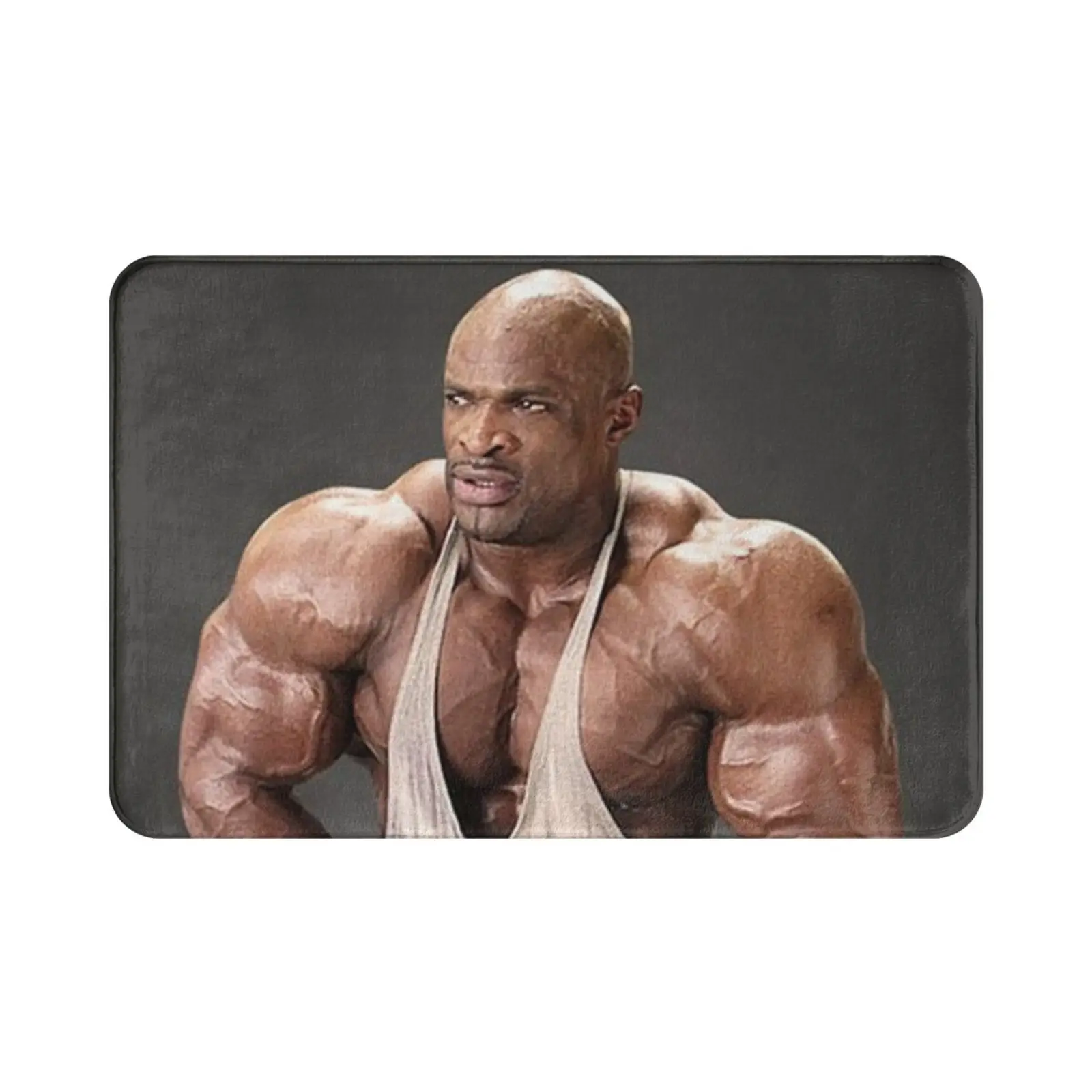 Ronnie Carpet Mat Rug Cushion Soft Ronnie Ronnie Olympia Mr Goat Massive Muscle Bodybuilder Bodybuilding Ifbb Delt