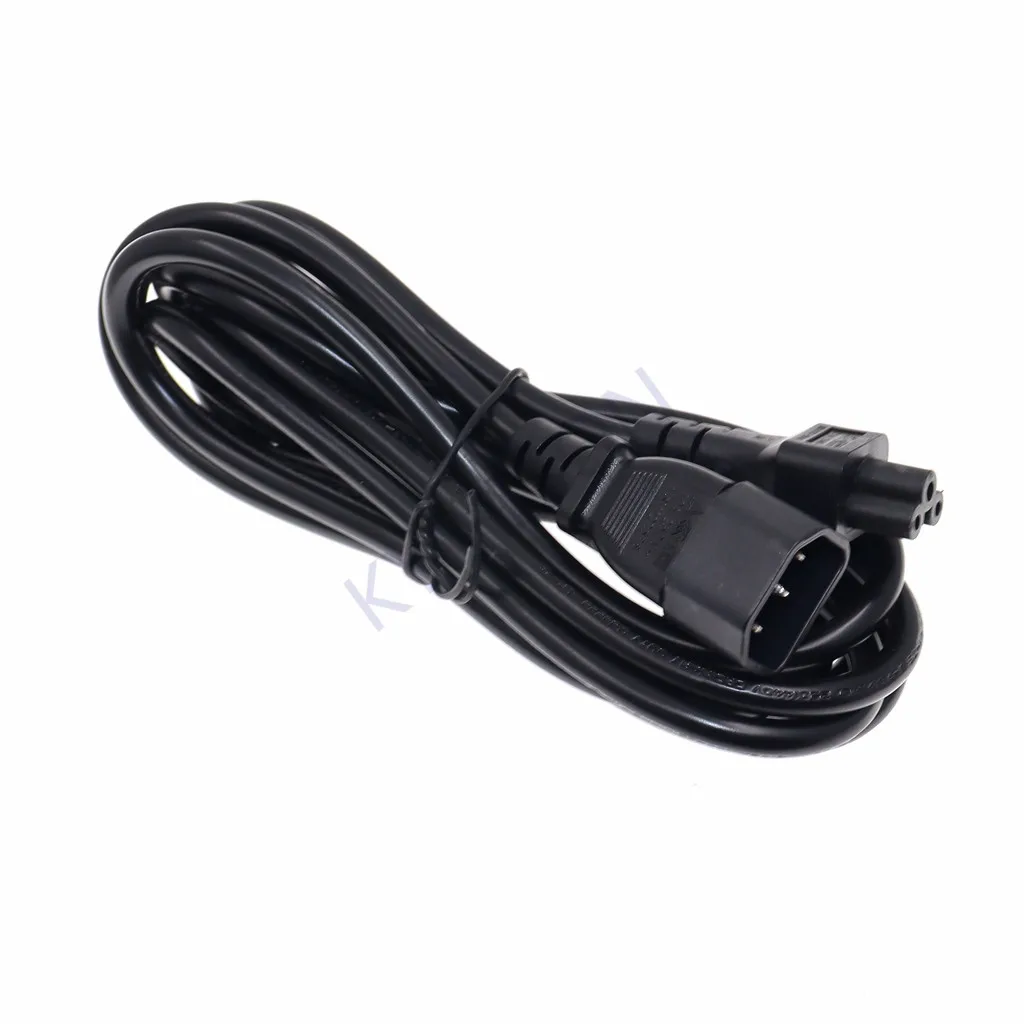 Universal Power Adapter IEC 320 C14 to C5 Adapter Converter C5 to C14 AC Power Cable 3 Pin IEC320 C14 Connector HY1516