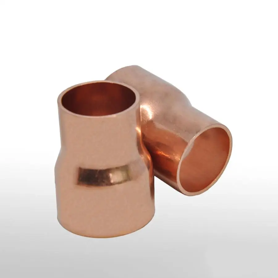 

16mmX6.35mm Inner Diameter Copper End Feed Straight Reducing Coupling Plumbing Fitting Scoket Weld Water Gas Oil