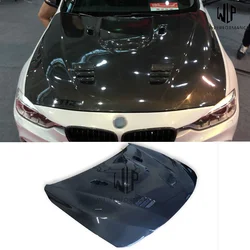 High Quality Frp Carbon Fiber Bonnet Engine Hood Covers Car Body Kit for Bmw 3 Series F30 F35 F32 F33 F36 12-up