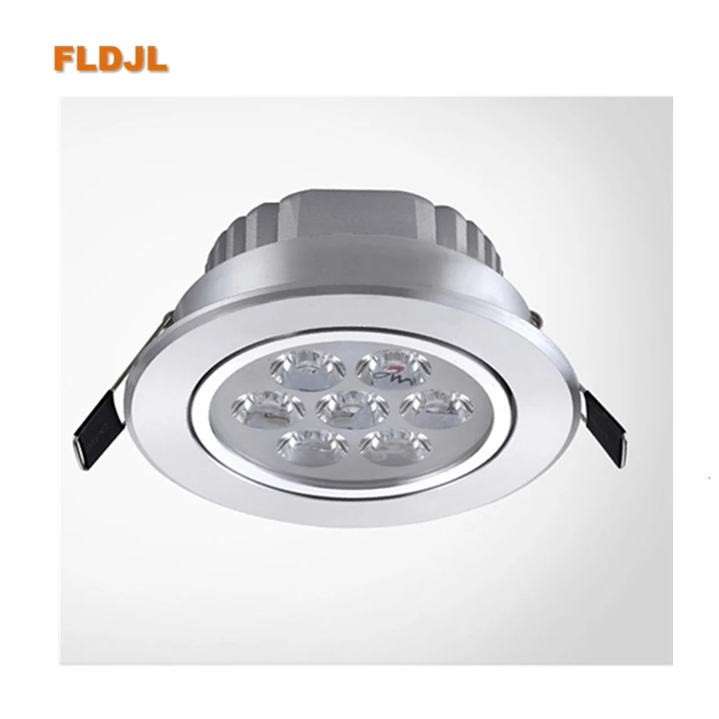 

Round Dimmable Downlights 6W 10W 14W 18W 24W LED Ceiling lamp recessed COB Ceiling Spot lights ac85-265V LED Indoor Lighting