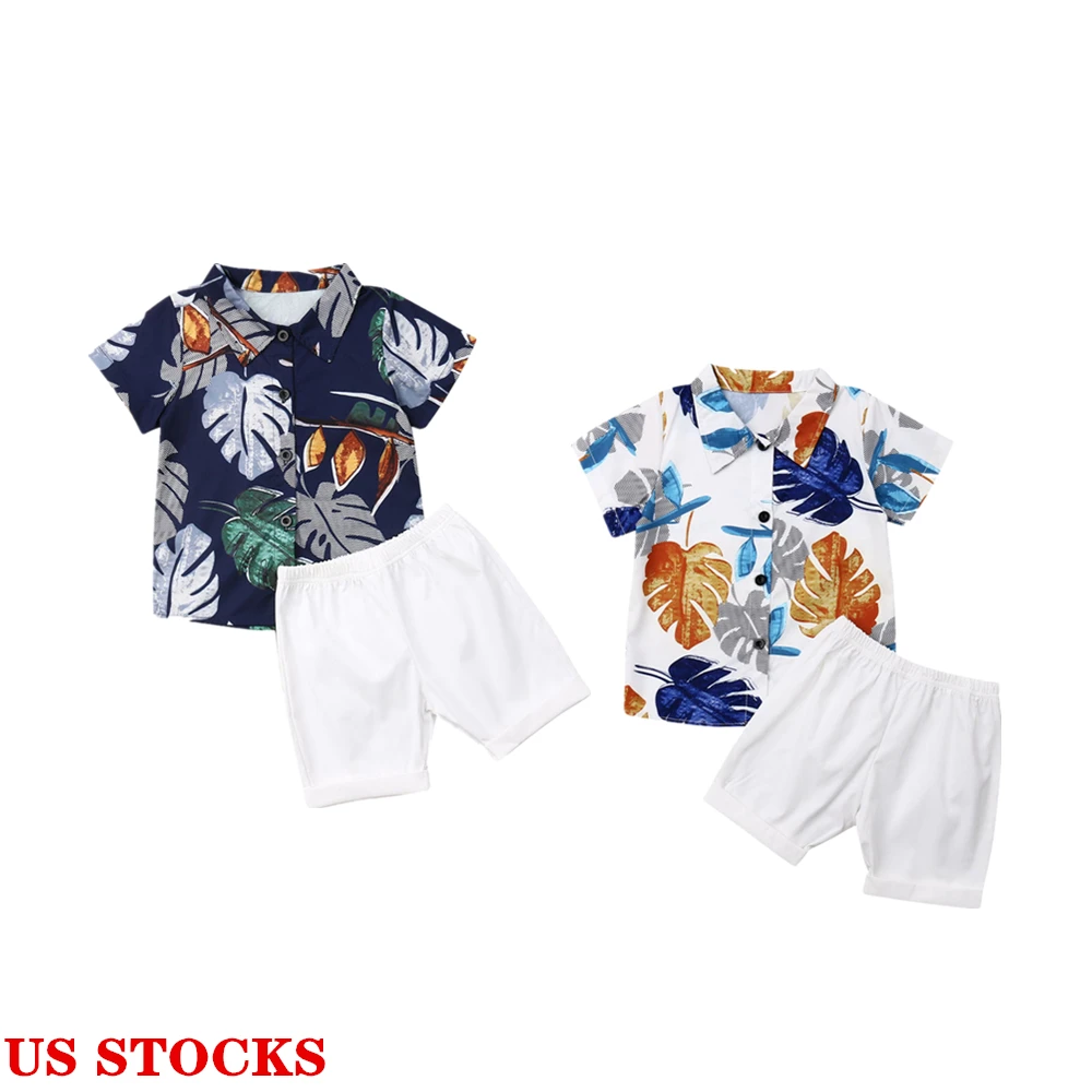 Cotton Summer Outfit Set for Baby Boys
