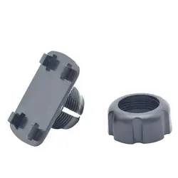 2022 New 17mm Round Dead To 4 Buckle Adapter For Car Cellphone Holder Tablet Stand Cradle