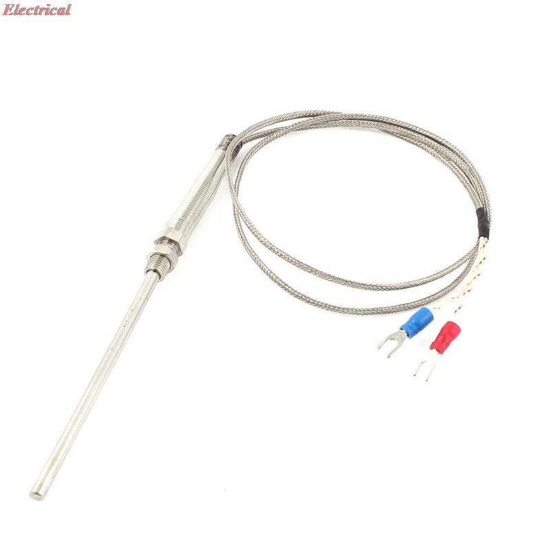 1pc 10cm K Type 0-500C Temperature Controller Thermocouple Sensor Probe 1M