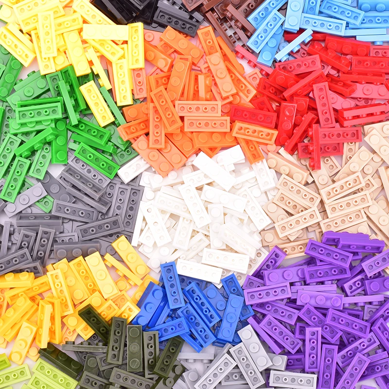 

100g Mix color Building Blocks City DIY MOC Creative Bricks Bulk Model Figures Educational Kids Toys Compatible Brands