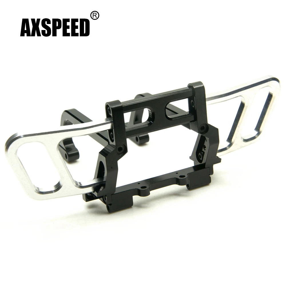 

AXSPEED Metal Front Bumper Bull Bar for AXIAL Wraith 90018 1/10 RC Rock Crawler Car Truck