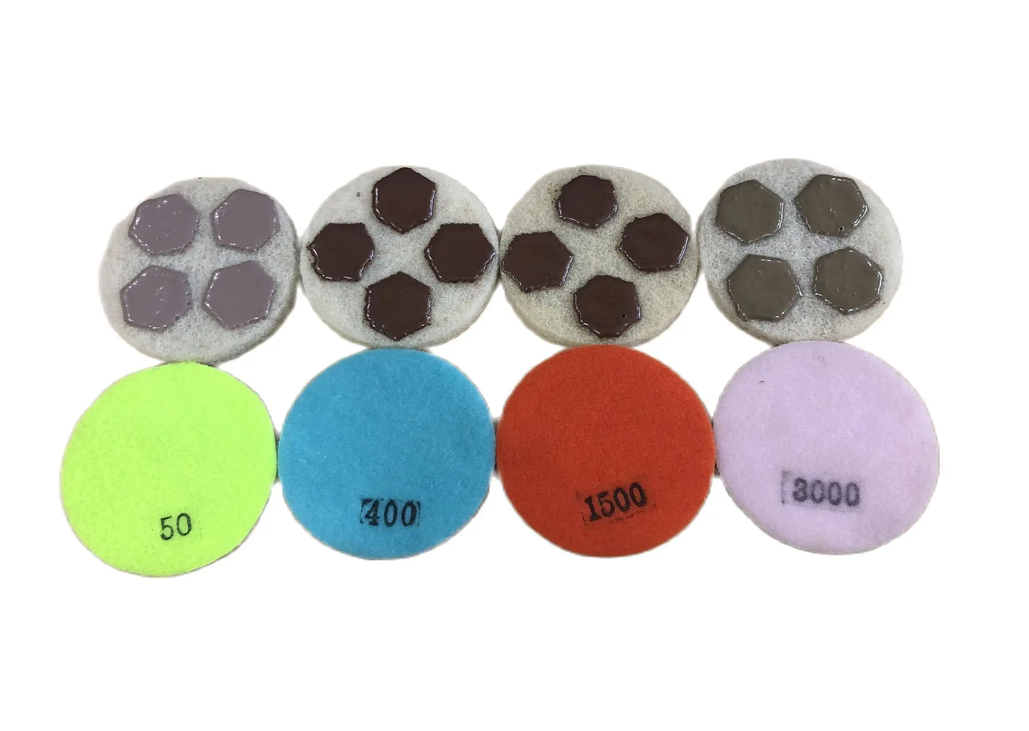 

4 Inch 100MM Marble Floor Polishing Wheel Granite Resin Sponge Polishing Concrete Floor Polishing Refurbished Dry Polishing Pad