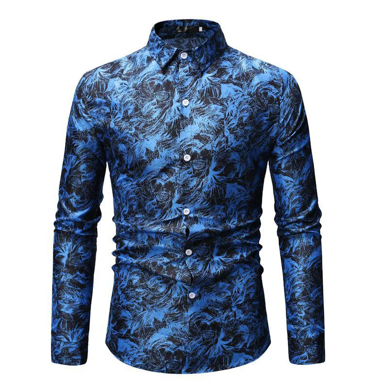 Camisas de estilo moderno Para Hombre, Tops de manga larga, ropa estampada, camisetas Para Hombre, moda 2020