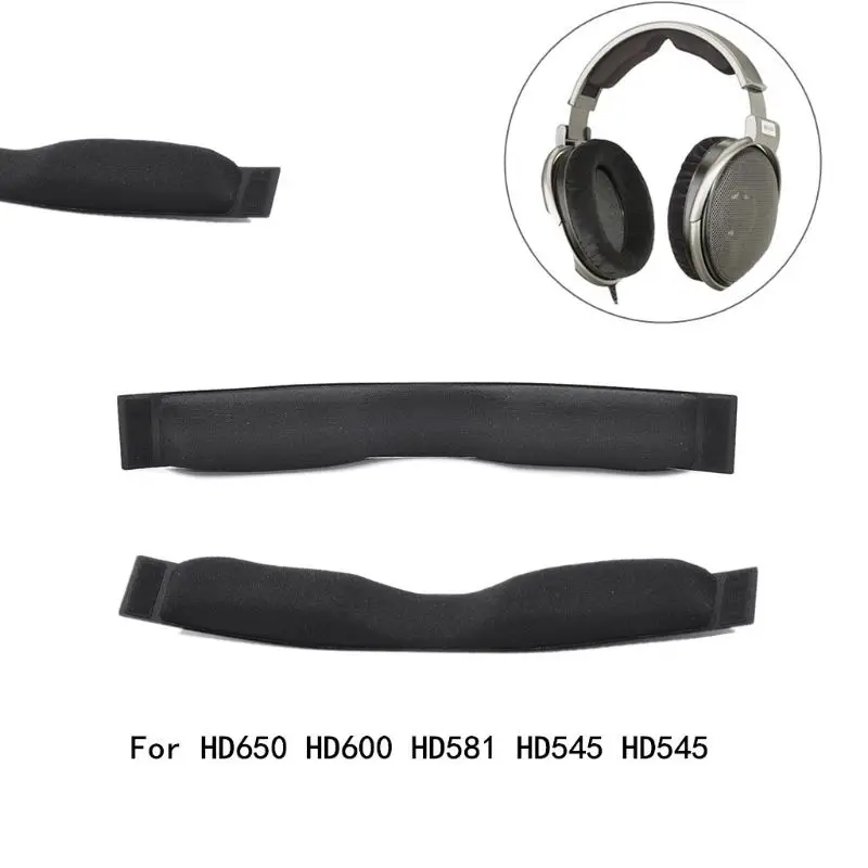 Replacement Headband Soft Foam Cushion Pad For Sennheiser HD580 HD600 HD650 HD581 HD545 HD545 Ear Bands