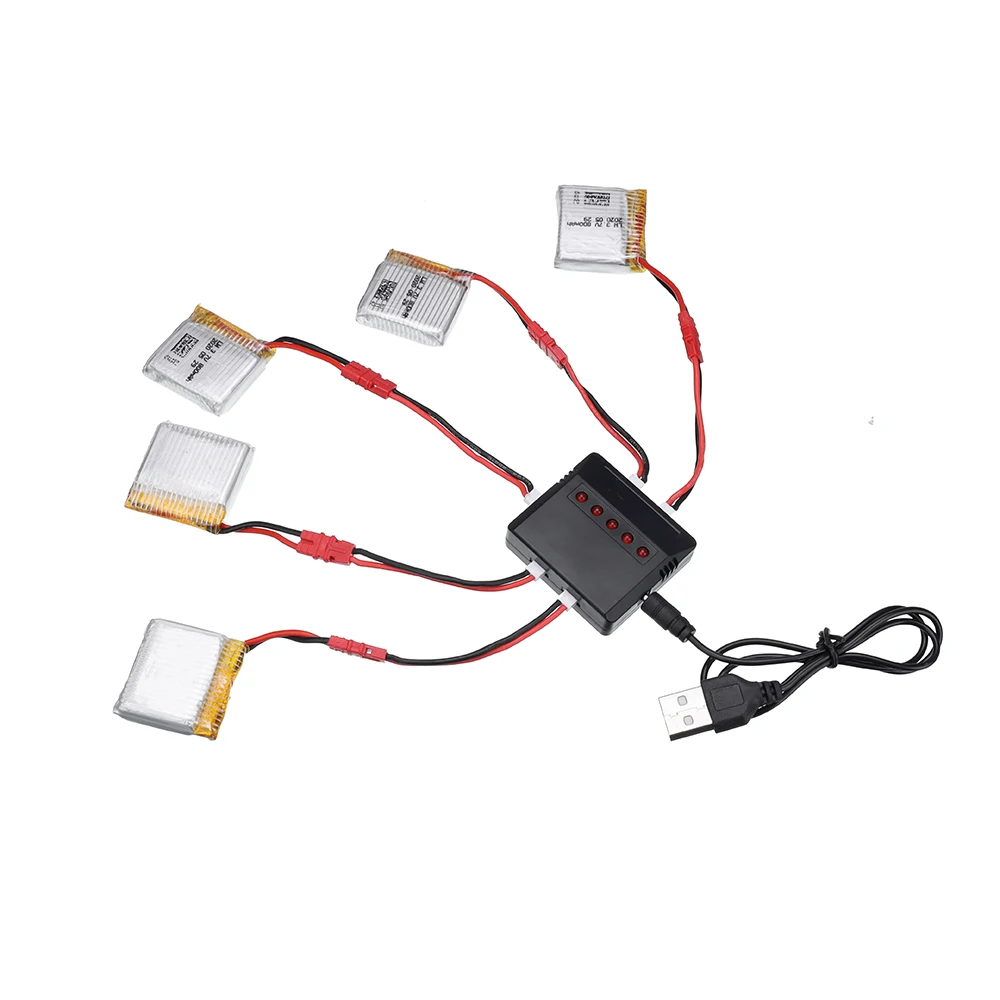 Uaktualnij baterię do Syma X21 / X21w x26 zdalnie sterowany dron Quadcopter części zamienne akcesoria 3.7V 800mAh bateria Lipo 1 sztuk do 10 sztuk