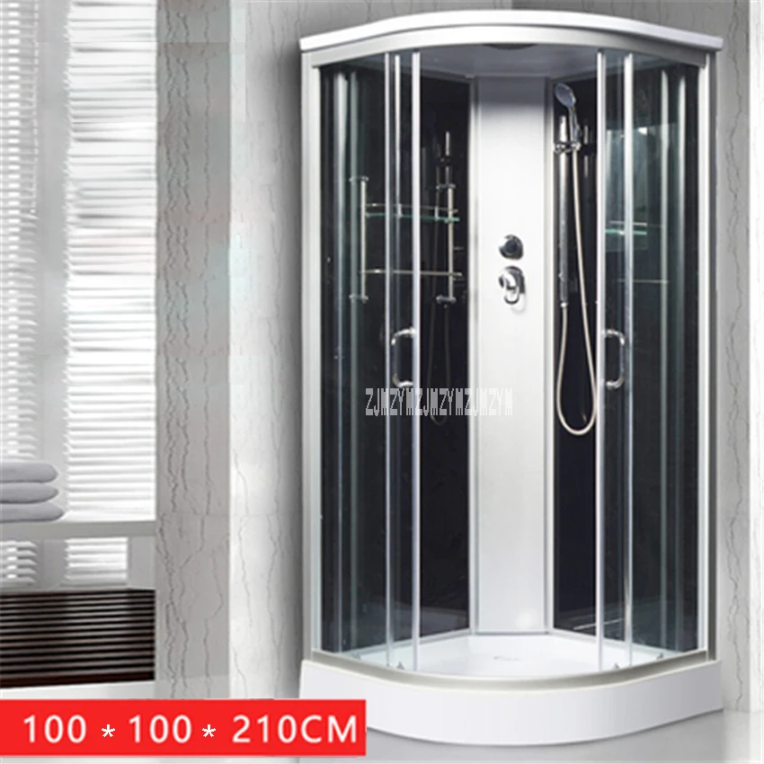 

H8003 Household Bathroom Shower Room High-quality Home One-piece Integrated Bath Room Sauna Rooms Shower Rooms (100x100x210CM)