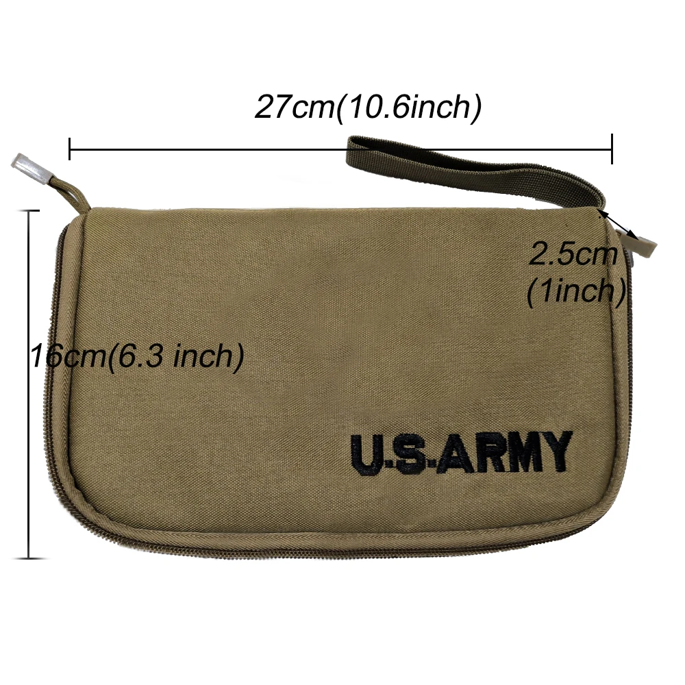 Tactical Pistol Carry Bag Gun Case Portable Holster Hunting Handgun Carrier Pouch Soft Protection Gun Accessories Hunting
