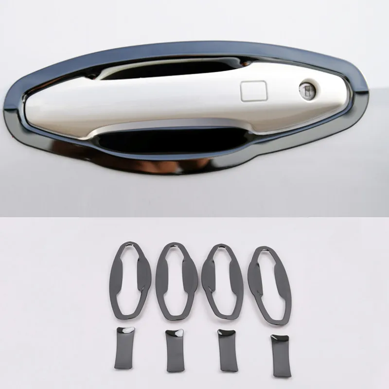 

For Haval F7 F7X door handle cover stainless steel outer door bowl trim chromium styling exterior parts car styling accessories