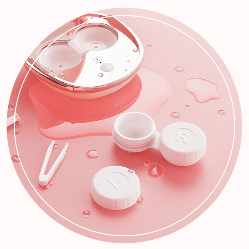 عدسات لاصقة آلة التنظيف بالموجات فوق الصوتية آلة التنظيف 12000RPM عالية التردد الاهتزاز توقيت قابلة للشحن الأنظف