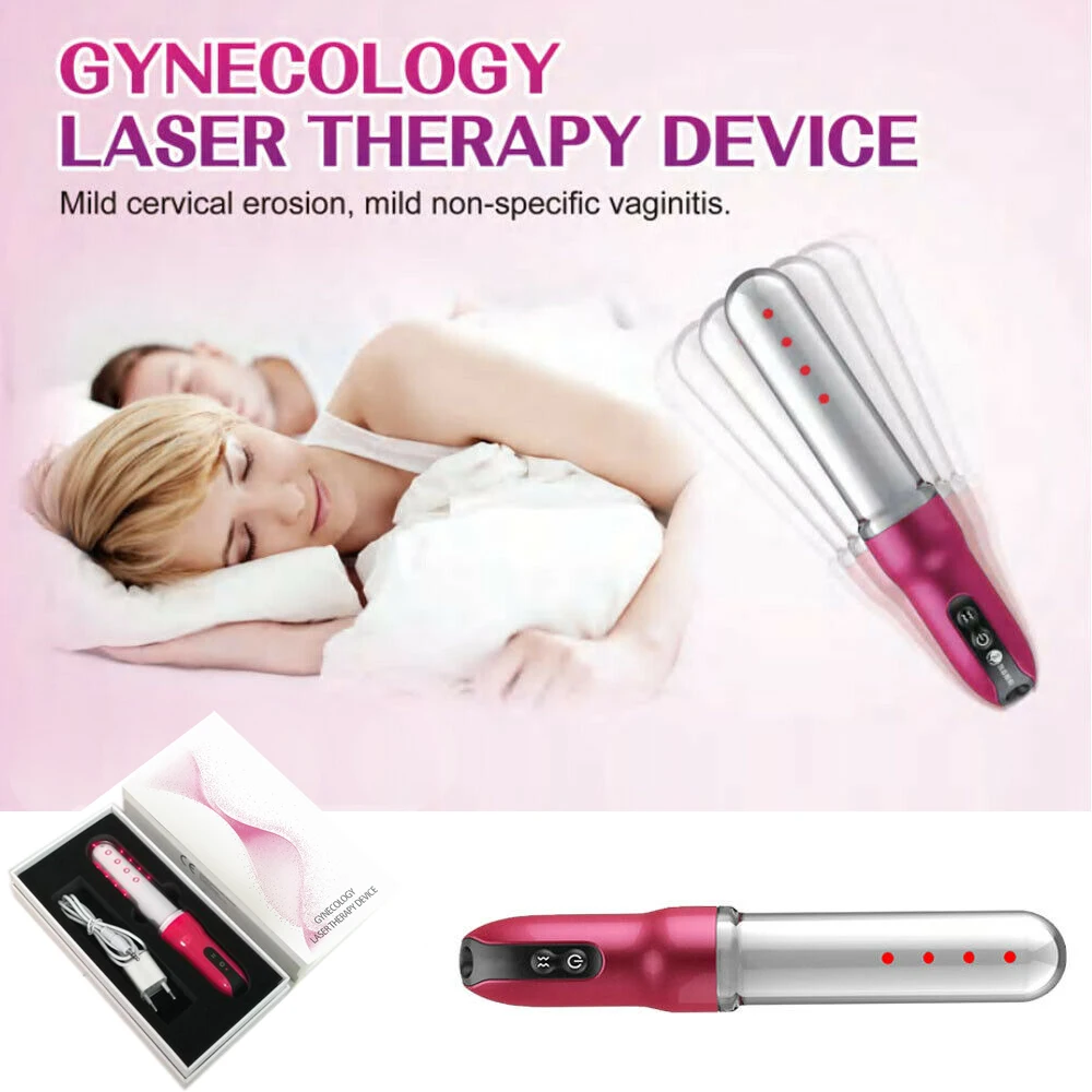 Gynecologic Laser Stick Eliminate Odors Pruritus Vaginitis LLLT Treatment Device