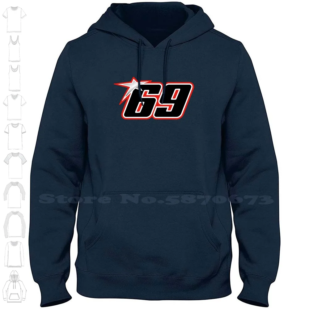 Nicky Hayden 100% Cotton Hoodie T-Shirt Hayden Name Nicky Hayden Ngk Termignoni Inver 69 46 Motorcycle Motorbike 2020