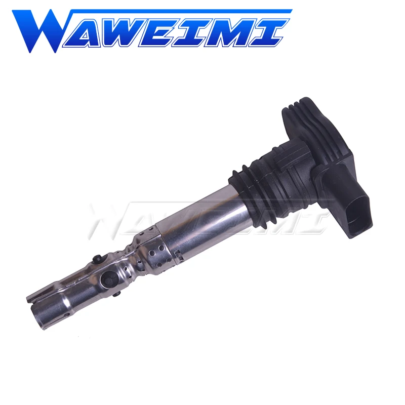 WAWEIMI Ignition Coil 06B905115M For AUDI A3 A4 A6 TT VW BORA GOLF PASSAT SEAT SKODA 1.8T 06A905115 06A905115A 06A905115B