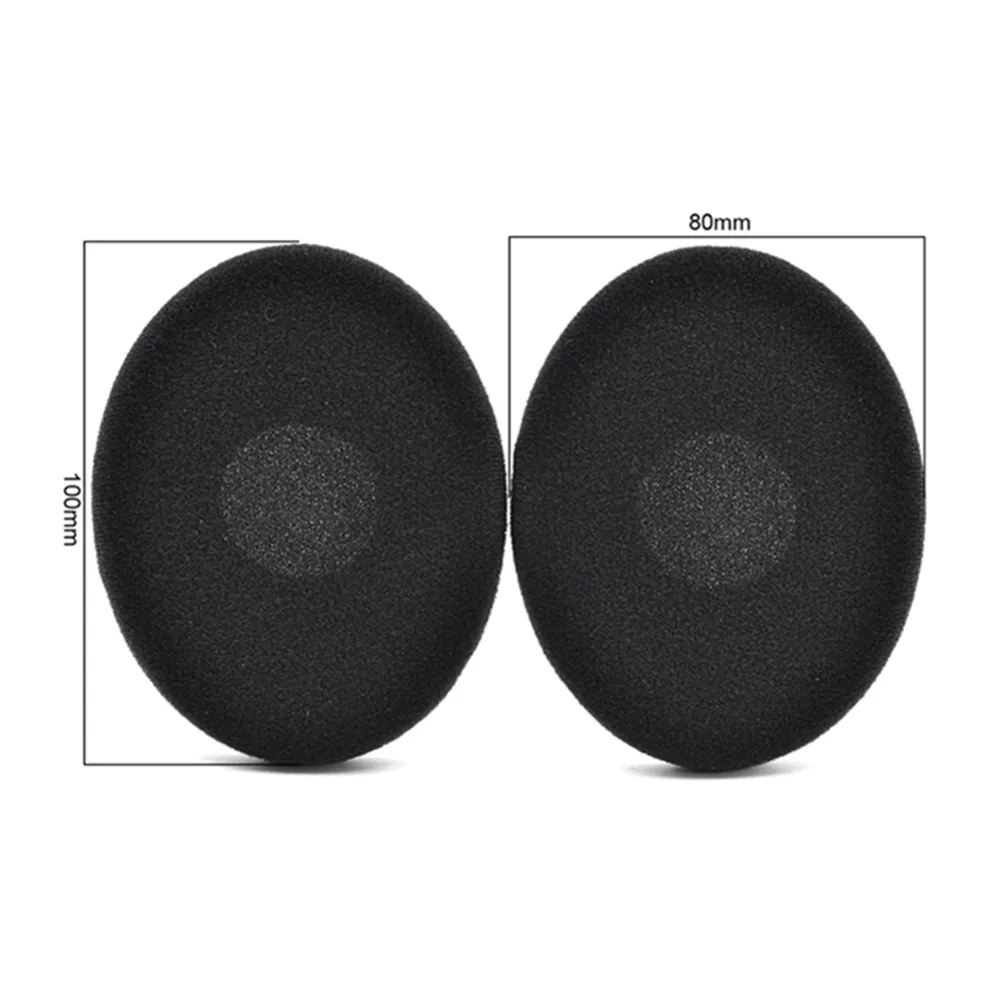 1 par macio espuma earpads almofada cobre substituição para sennheiser rs100 rs115 rs117 rs119 rs120 fone de ouvido acessórios reparação parte