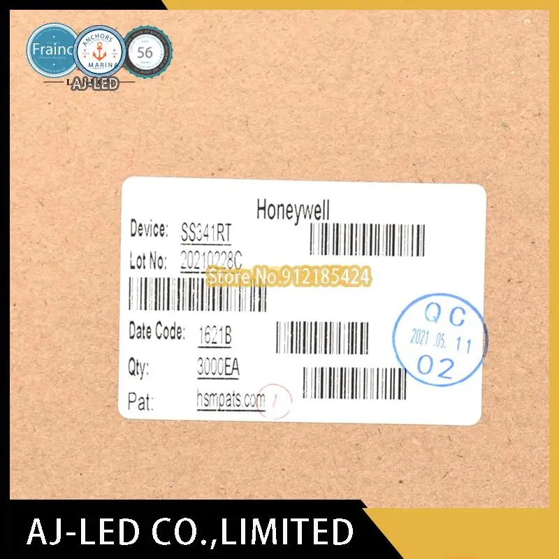 10ชิ้น/ล็อต SS341RT Hall องค์ประกอบใช้สำหรับกระแสเงินสด Sensing อุตสาหกรรมกระบวนการอุปกรณ์หรือ Softeners น้ำ