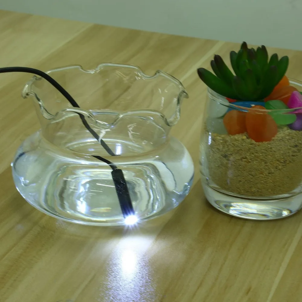 Vendita calda cavo USB Mini telecamera di ispezione rigida tubo serpente endoscopio impermeabile boroscopio con 6 LED per telefono Android