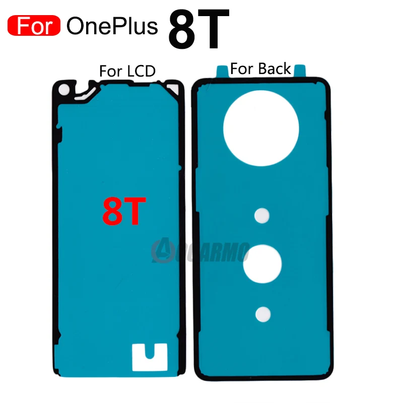 Back Cover Adhesive + Front LCD Glue Tape For OnePlus 1+8 7 8T 7Pro 8 Pro Full Set Sticker Replacement Part