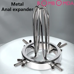 BDSM Sex Toys Extreme Anal Spreader Anus Vaginal Dilator Huge Butt Plug Ass Expander Speculum Chastity Device For Women Men Gay