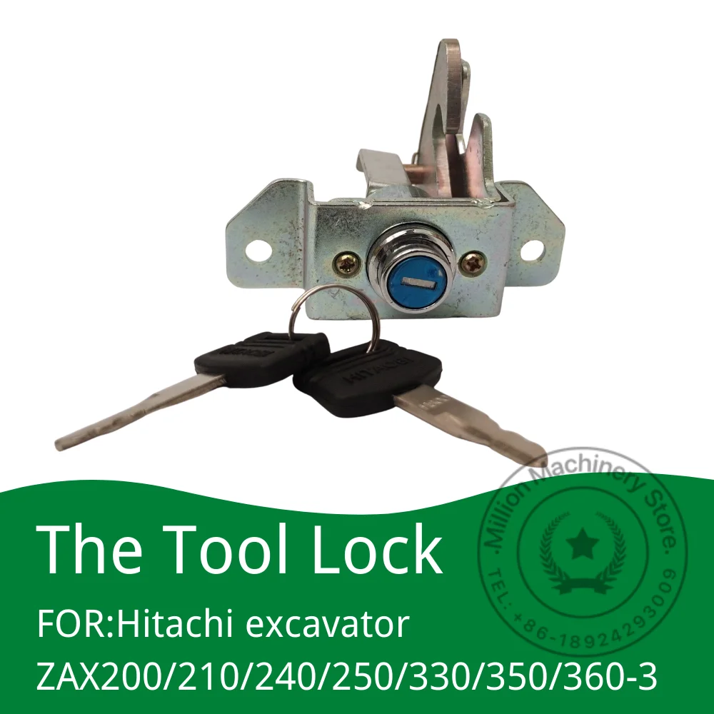 The Tool Lock for Hitachi Excavator ZAX200/210/240/250/330/350/360-3  Toolkit Lock Excavator accessories