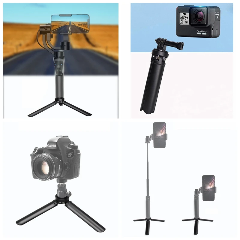 Desktop Tripod for DJI OSMO Mobile 2 3 Handheld Gimbal Camera Phone Stabilizer Holder FeiYu Vemble Zhiyun Smooth 4 Gopro Stand