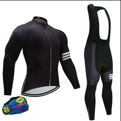 Bicycle Quick-Drying Tight Fitting Full Zipper Sublimation Cycling Clothes Comfortable Set Clothing Sweatshirt With Pocket