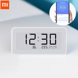 Xiaomi Mijia BT4.0 Wireless Smart Electric Digital Clock Indoor igrometro termometro E-ink strumenti di misurazione della temperatura