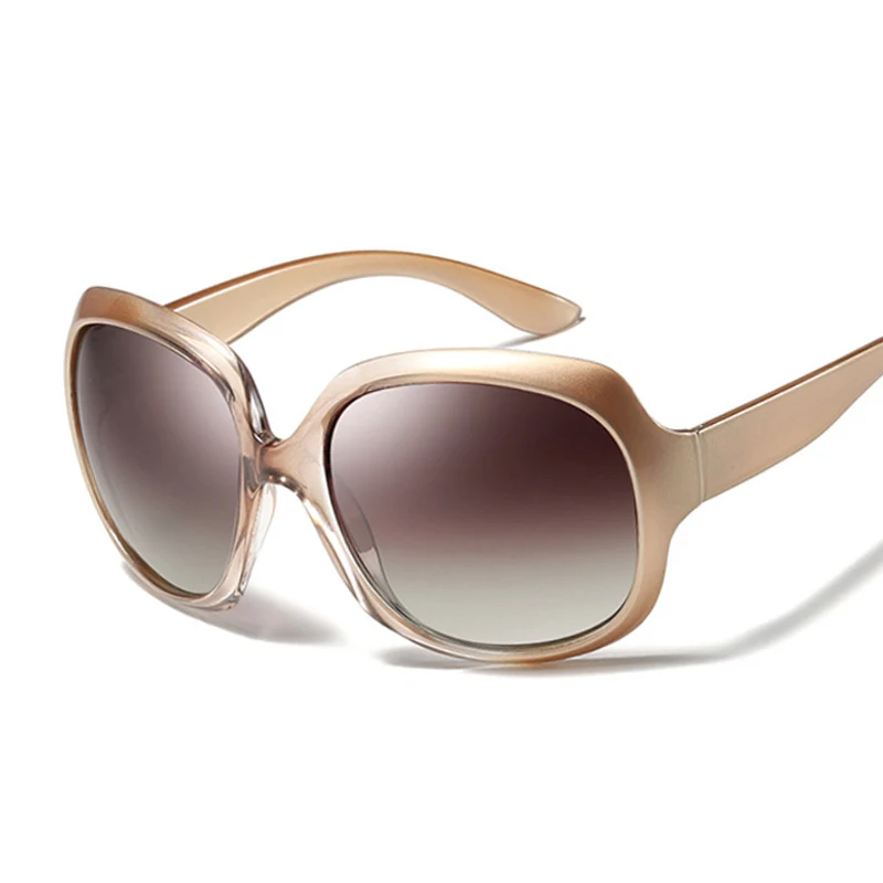 Occhiali da sole di lusso in stile stella di marca occhiali da sole oversize da donna occhiali da sole da esterno ovali Vintage con montatura grande UV400