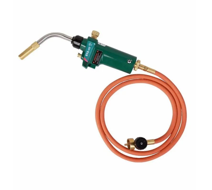 Mapp Torch Gas Welding Torch Self Ignition 1.5m(5ft) Hose Gas Brazing Burner Soldering Quenching BBQ Burner CE HVAC/R Hand Torch