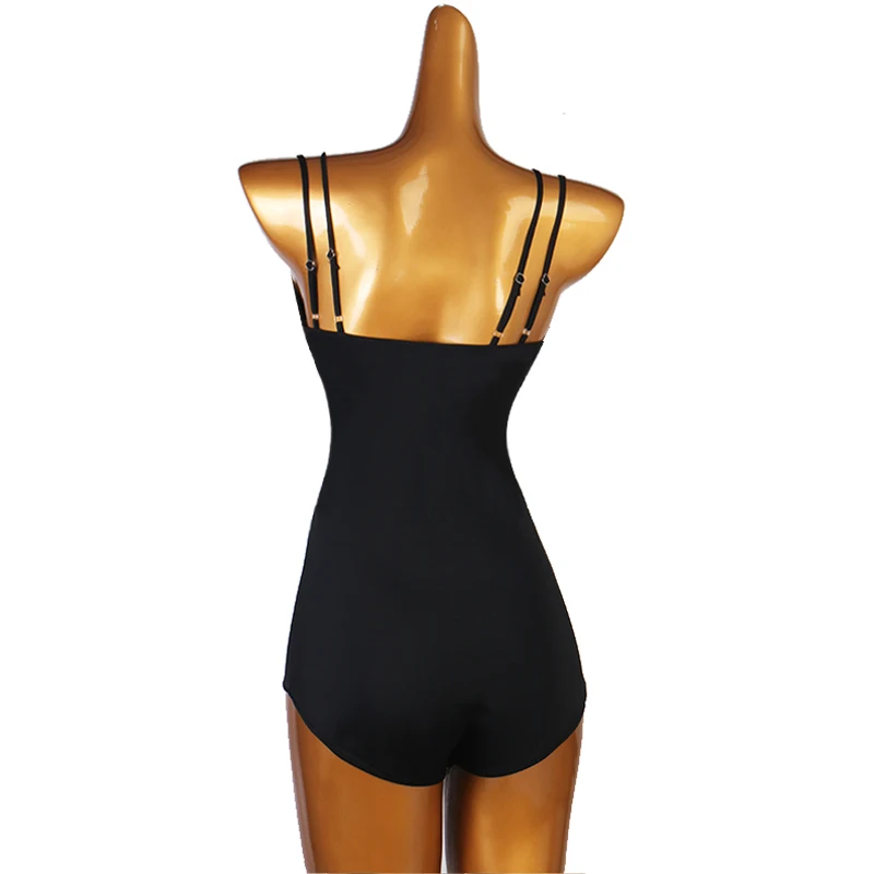 Turnpakje Bodysuit Voor Ballroom Danswedstrijd Jurken Waltz Tango Dans Jurken Standaard Flamenco Kostuum Aanpassen D1042 Body