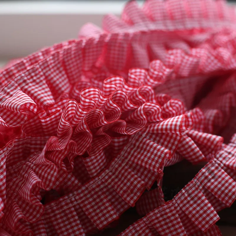 Candy Color Wild Lattice Lace Ribbon DIY Lolita Children\'s Clothing Hat Skirt Toy Pet Scarf Multi-purpose Decorative Accessories