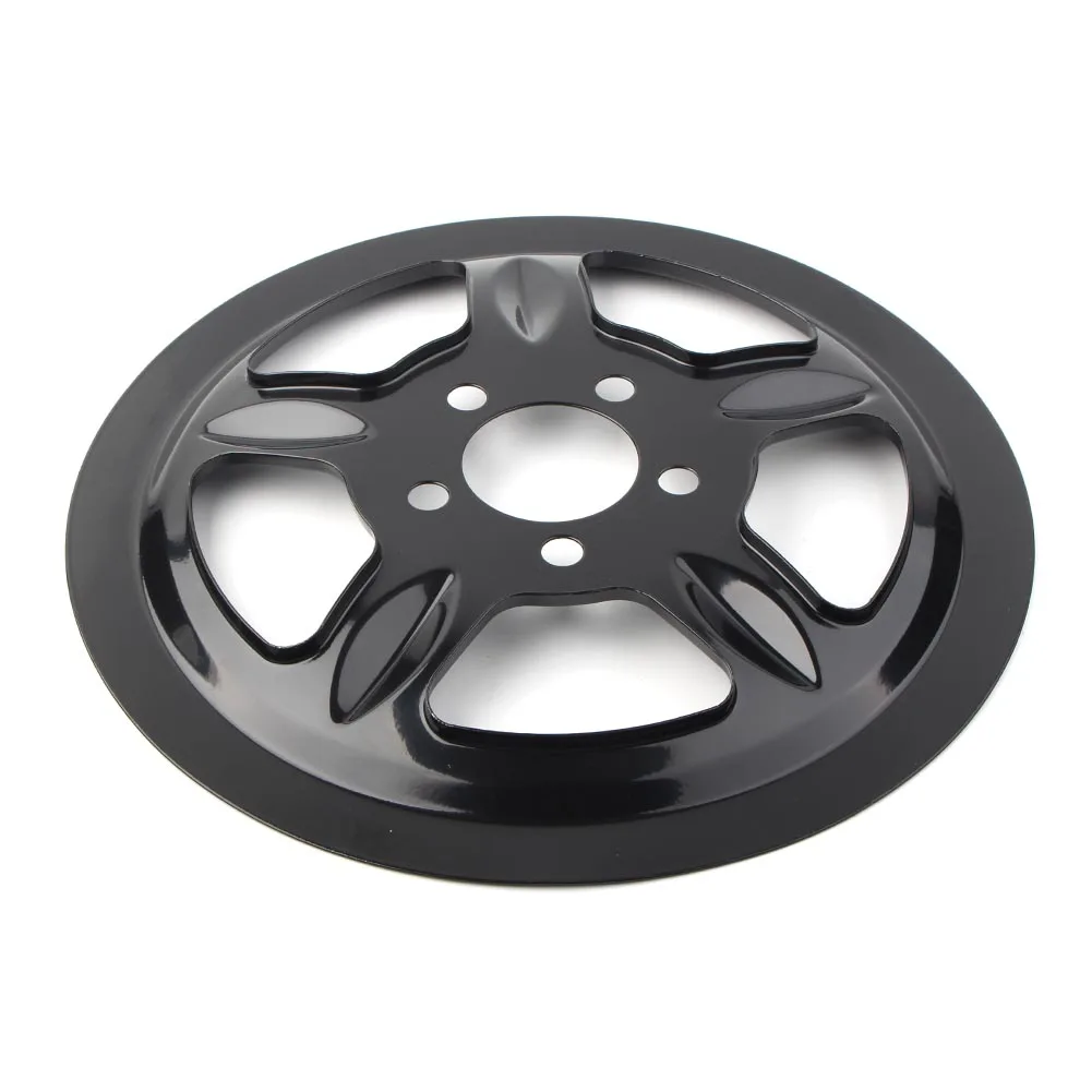 Motorcycle Rear Pulley Cover For Harley  XL883 1200 Sportster XL883 1200 XL 883 1200 Gloss Black