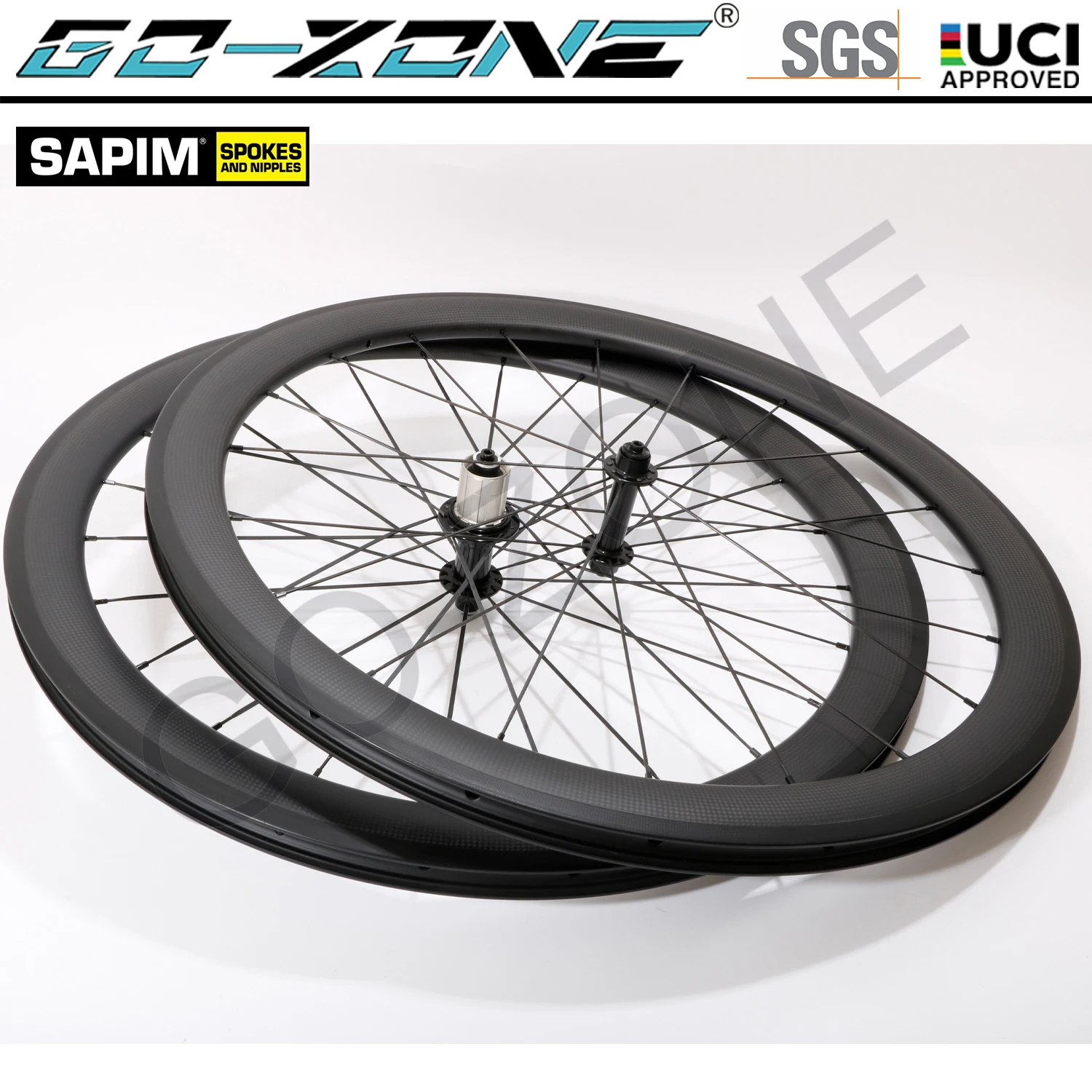 

Clincher Tubeless Tubular Rim Brake Carbon 700c Wheelset Powerway R13 Sapim Carbon Road Rim Brake Wheels